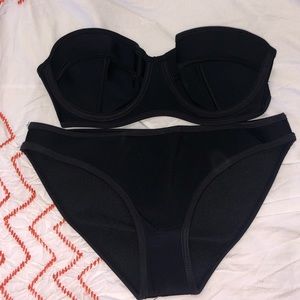 Black Neoprene Swimsuit